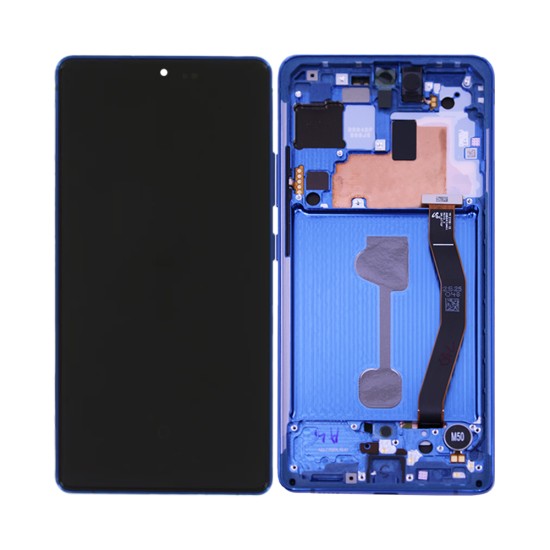 Touch+Display+Frame Samsung Galaxy S10 Lite/G770 Service Pack Azul